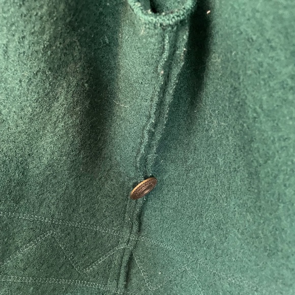 Vintage Green Wool Cardigan (Size 4) - Picture 8 of 8
